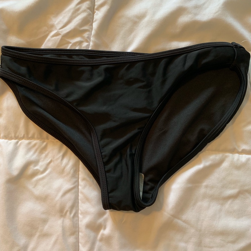 Black bikini bottom